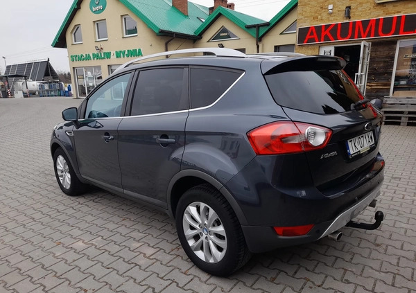 Ford Kuga cena 37400 przebieg: 190000, rok produkcji 2010 z Kielce małe 172